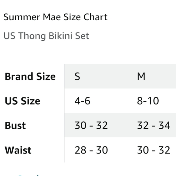 Summer Mae Olive Green Side Strap Star Print Bikini Bottom Size M NWOT # - Picture 6 of 6